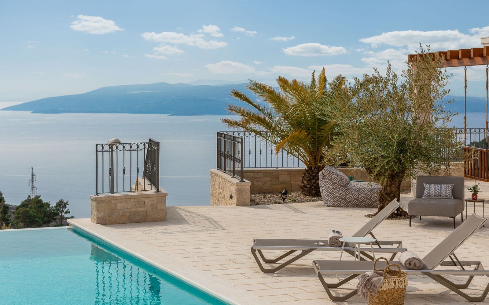 View from the villas